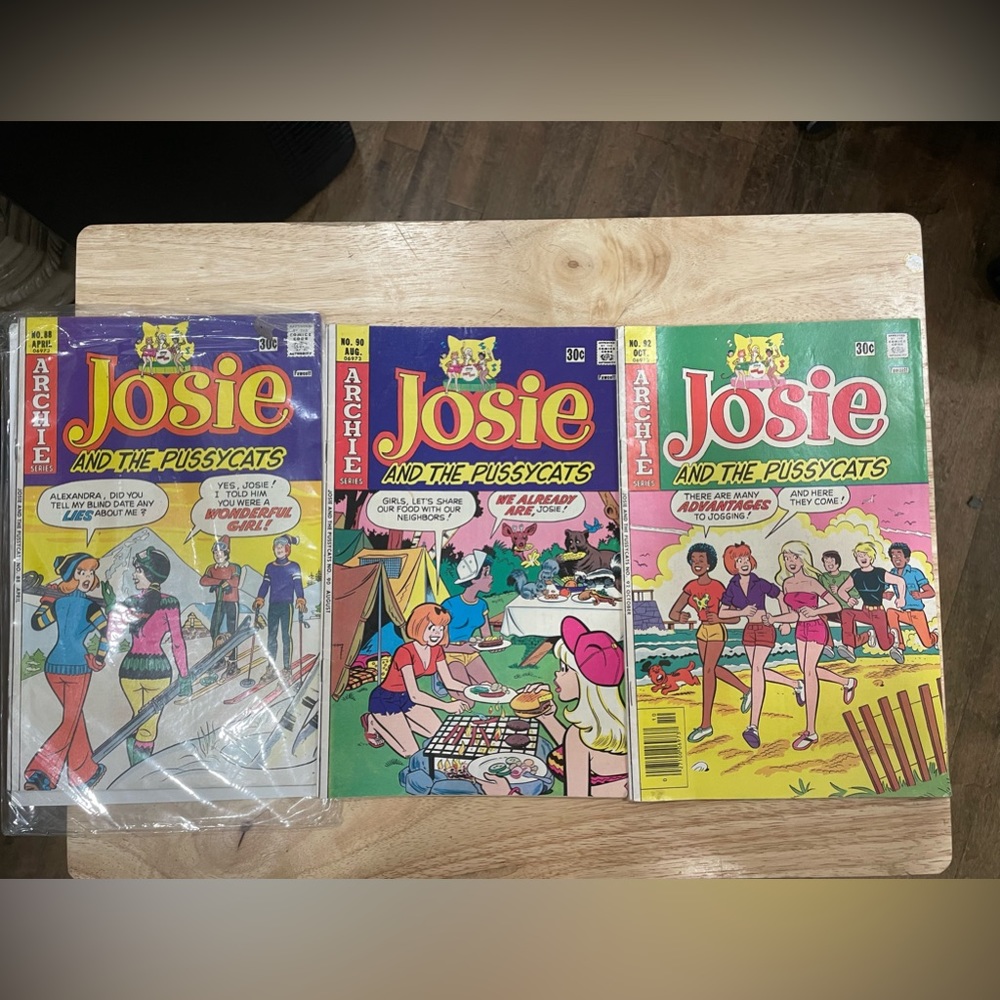 Josie Comics Vintage Bundle Four Comics Total